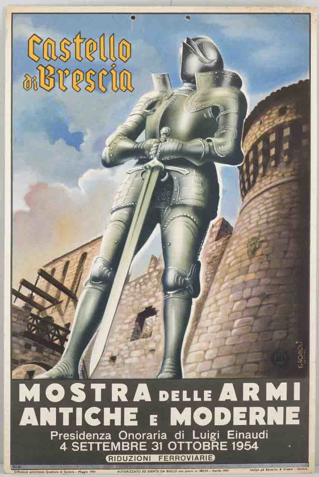 Castello di Brescia Mostra delle armi antiche e moderne 